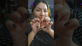 Painting my Own Nails Halloween Colors #halloweennails #halloweencommunity #halloweenlifestyle