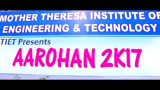 MTIET AAROHAN   ||  2K17 TEASER ||