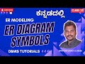 ER Diagram Symbols & Notations Explained | DBMS ER Modeling in Kannada | DBMS Exam Preparation