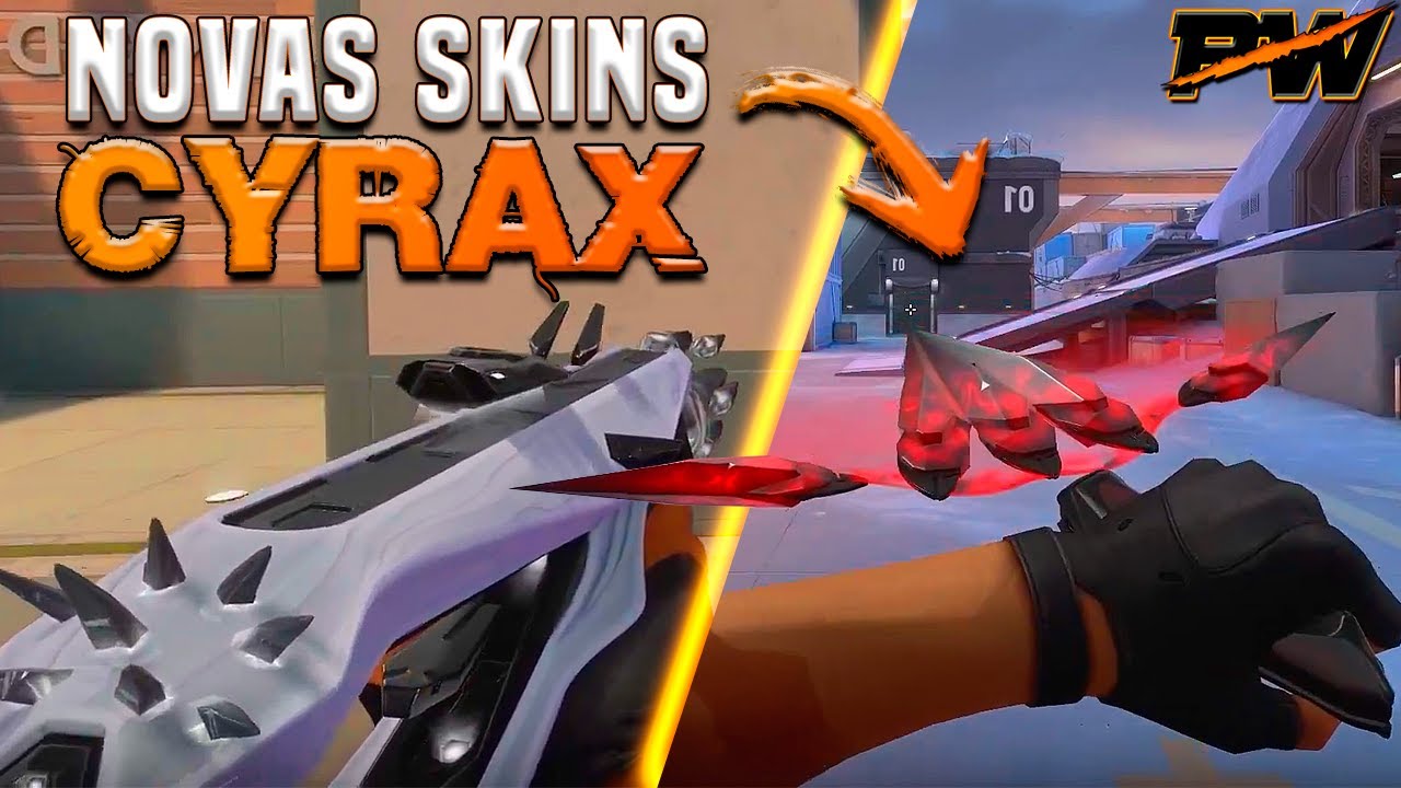 Coleção CYRAX & RELÂMPAGO 2.0 // Novas SKINS ALIENÍGENAS