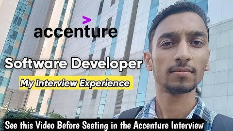 Accenture Is Hiring For Software Developer Jobs | My Experience 