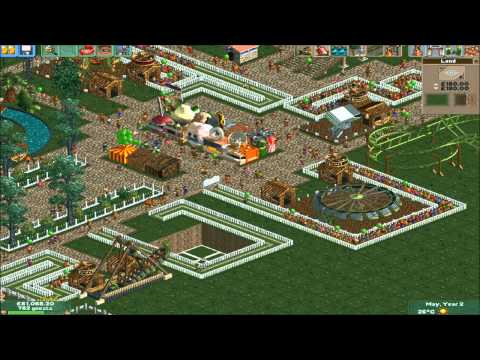 Rollercoaster Tycoon 2 player builds track that will outlast the