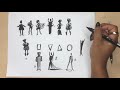 Character Designing using Silhouettes