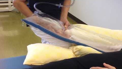 How to apply the Johnstone LONG ARM air splint (single chamber)