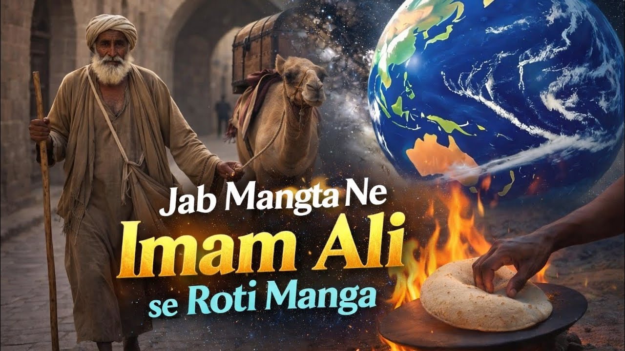 “Madinah Ki Gali, Ek Bhookha Insaan… Aur Ali Ka Dar” 