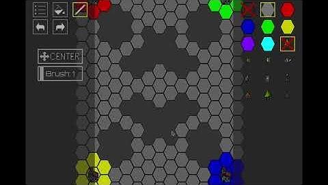 Hex-Wars Map Editor Preview