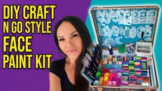 Watch me make a Craft n Go Style Face Painting Kit for a FRACTION of the Price! DIY
