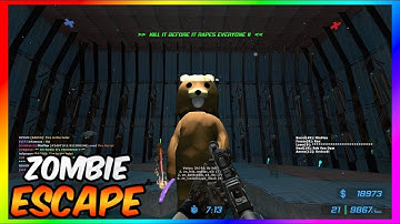 Counter-Strike Source v34(4K): Zombie Escape Mod ze_Lila_panic_escape_v34 LVL 2 on LE-DOUX
