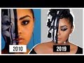 RECREATING MY MAKEUP LOOKS FROM HIGH SCHOOL BUT MAKING THEM BETTER| KennieJD