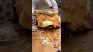 A half of a pastrami Reuben and combos it up with a chicken soup WITH a matzo ball inside it!!