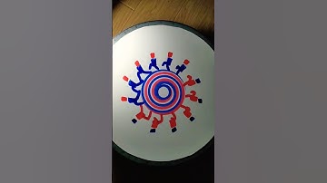 This Artist Built a Giant Spin Art Machine @limbatrip