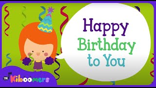 HAPPY BIRTHDAY TO YOU SONG - The Kiboomers PRESCHOOL SONGS & NURSERY RHYMES #shorts #kidssongs