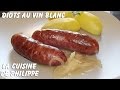 Diots au vin blanc