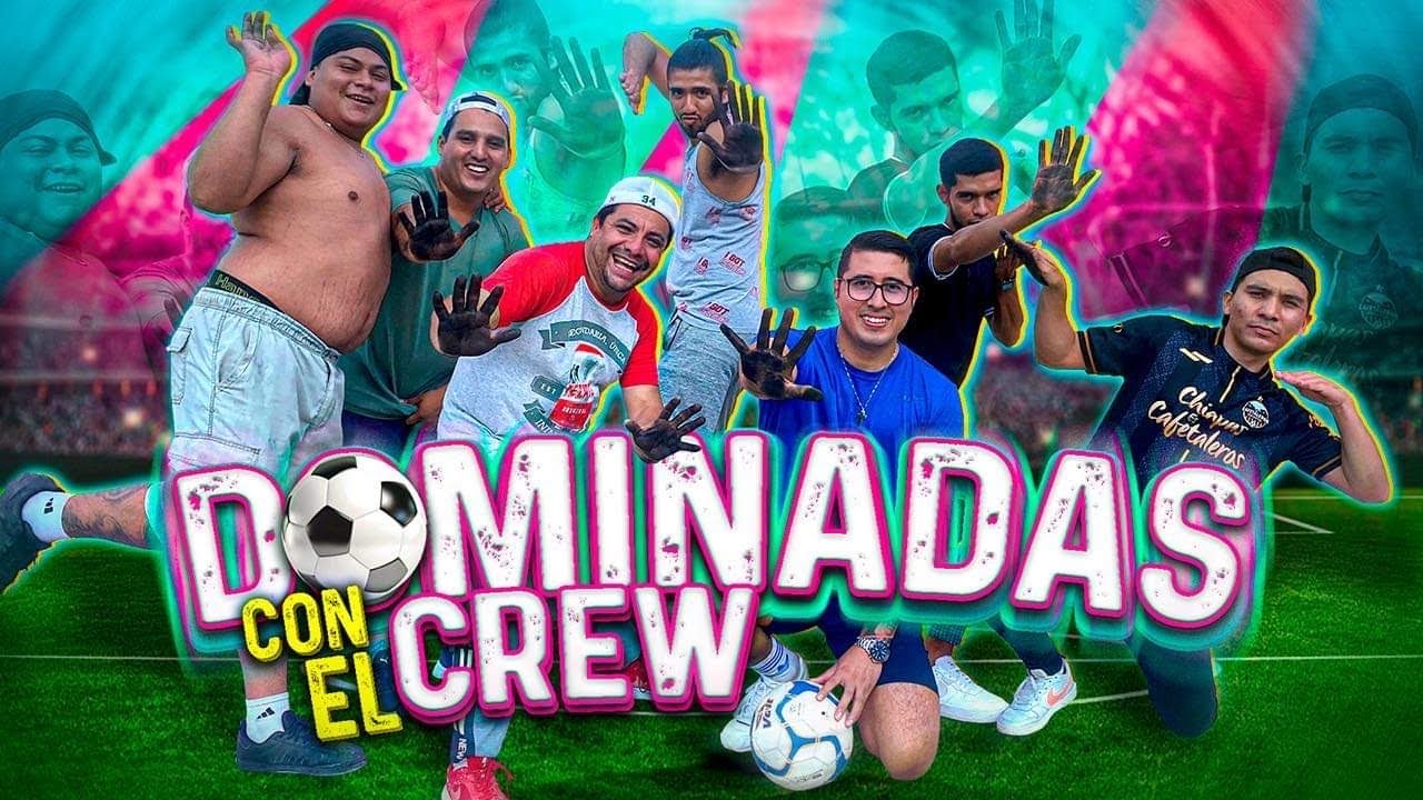 🔥RETO DE LAS DOMINADAS CON EL CREW ⚽