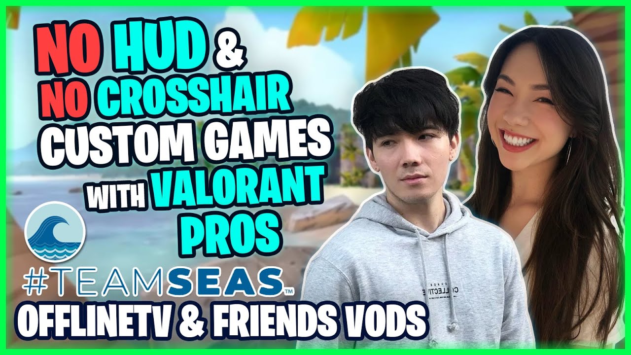 NO HUD NO CROSSHAIRS with Valorant Pros ft. Quarterjade Masayoshi Bnans  Ethos Flexinja (ALL CAMS) - YouTube