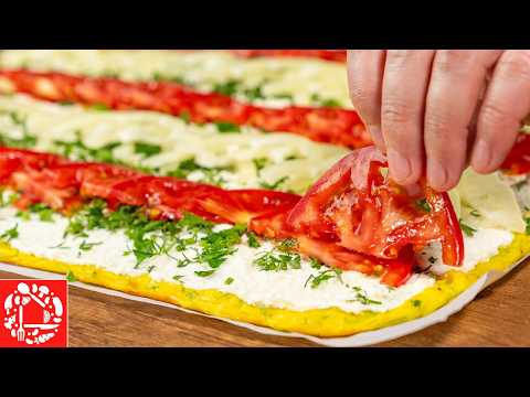 Потрясающе вкусное  блюдо за недорого! Рулет из кабачка