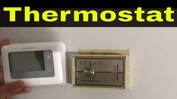 How To Replace An Analog Thermostat With A Digital One-Tutorial