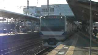 E531系普通いわき行(E501系K-704編成運用代走) 泉到着