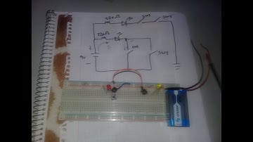 82.- Curso de electrónica.-Práctica #15.- Encender led con cualquiera de dos botones diferentes.