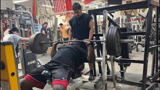 Training at Ronnie’s gym and another torso day!
