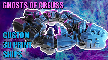 CUSTOM FACTION SHIPS for Twilight Imperium – Ghosts of Creuss