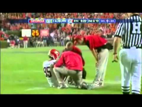 Auburn's Dirty Plays vs. Georgia 2010