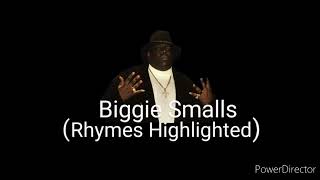 Biggie Smalls - Get Money (Rhymes Highlighted)