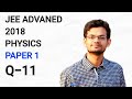 Q 11 JEE Advanced 2018 p1