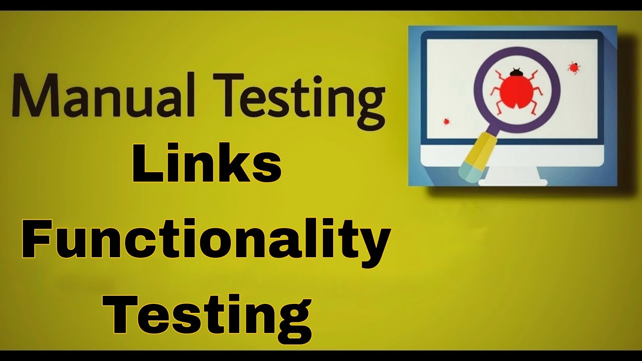 Manual Testing - 17: Links Related Functional Testing