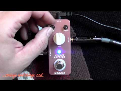 NEW Mooer Tender Octaver Micro Pedal Demo