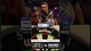 Back-to-back 167 set-ups from Gian Van Veen! 🔥 #darts #pdc #dartslife #180 #bullseye #dartsmatch