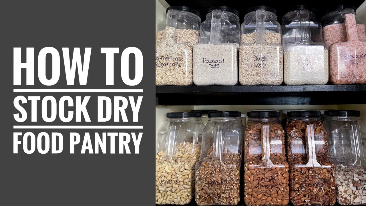 Organizing a Prepared Pantry: everyday and bulk pantry storage