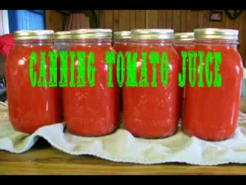 Homemade Tomato Juice