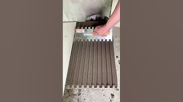 Making process of fluted cement slurry with creative tools