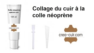 Colle néoprène Créa-Cuir, Colle Spéciale Cuir