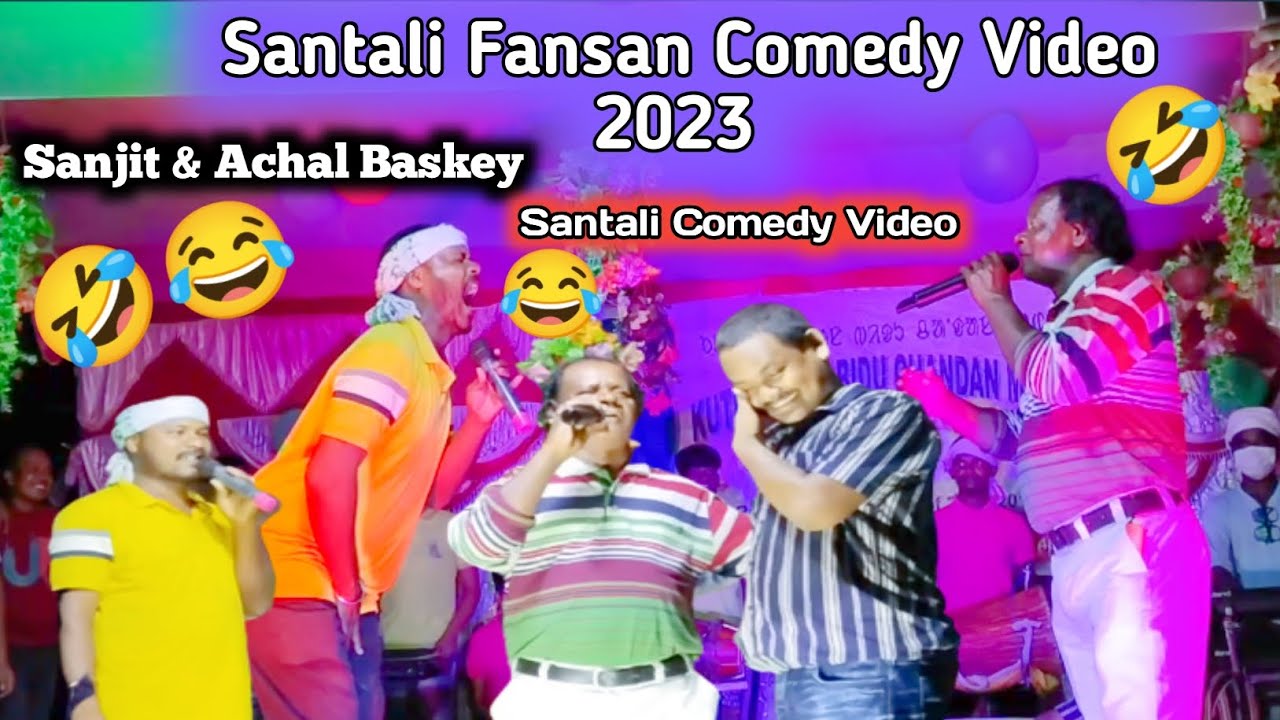 Sanjit Soren VS Achal Baskey Comedy Videosanjit soren comedykutir bagan fansan 2023Kutir Bagan