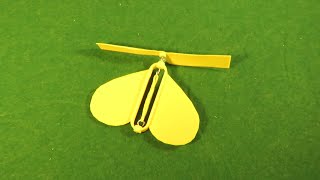 3D printed heart shaped helicopter