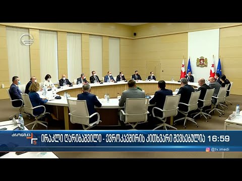 ირაკლი ღარიბაშვილი - ევროკავშირის კითხვარი შევსებულია