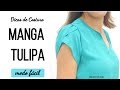 UM MODO FÁCIL DE CORTAR MANGA TULIPA - Roupas Feitas por Mim