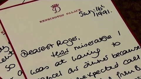 Princess Diana's handwritten letters go up for auc...