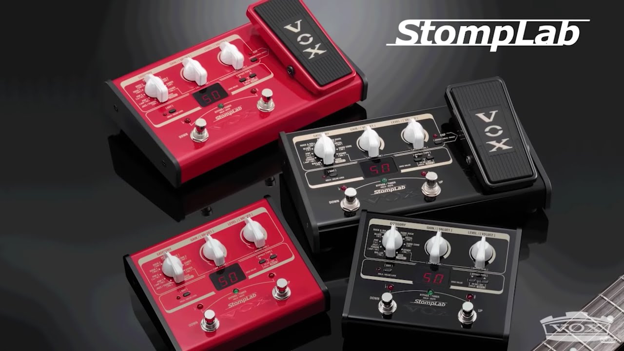 VOX StompLab Series Product Overview - YouTube