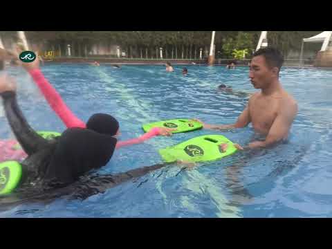 Teknik renang gaya bebas dan pengenalan air | Al Lathif