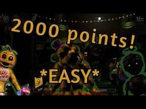 2000 Punkte easy bekommen | FnaF Ultimate Custom Night