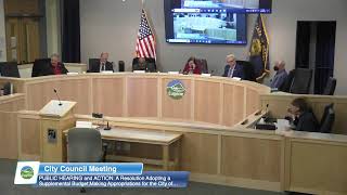 City Council Meeting: December 12, 2022