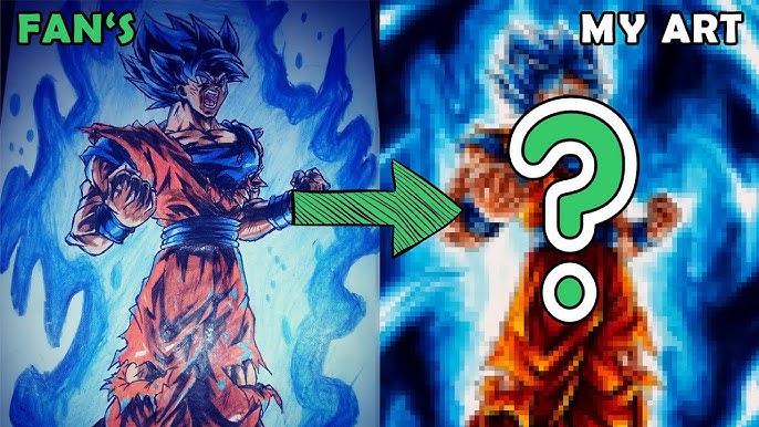 Goku ssj blue kaioken x10 - Desenho de mindsplinter - Gartic