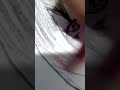 girl face easy drawing