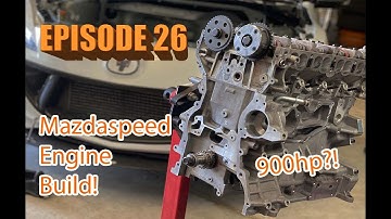 Mazdaspeed3 WhiteZilla - Engine Build 900hp?! (Episode 26)