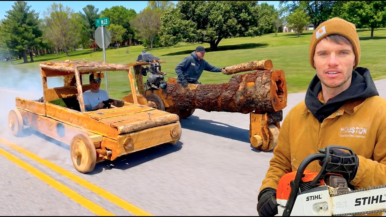 The Whistlindiesel Wooden Car Challenge Part 2 (they all broke)