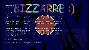 BIZARRE :) / EPILEPSY WARNING¡!