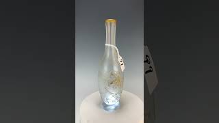 Exclusive Preview! Daum Nancy Cameo Glass Dragonfly Flowers Vase - Lot 99